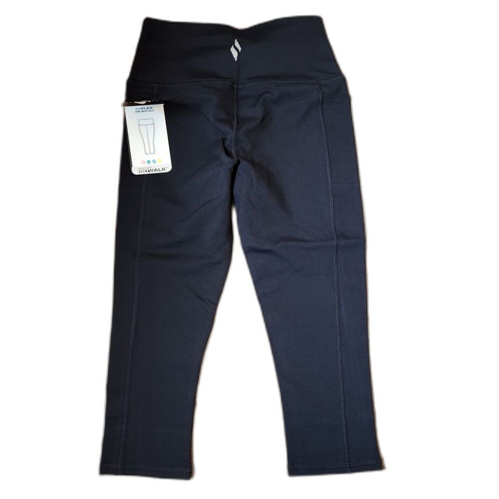 Skechers Go Walk Go Flex Mid-Calf Leggings Women’s Small Black NWT
